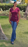 tall Dominican Republic girl Cristina from Distrito Nacional DO41042