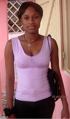 Date this young Gabon girl Nancy from  A9888