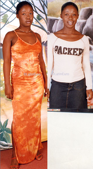 Date this exotic Gabon girl Hermine from  A9969