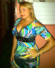 Date this voluptuous Dominican Republic girl Alejandra from Santiago DO10798